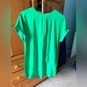 SHEIN Vibrant Green dress